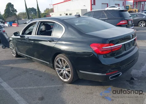 2017 BMW 740I from USA, damaged, VIN WBA7E2C55HG739271